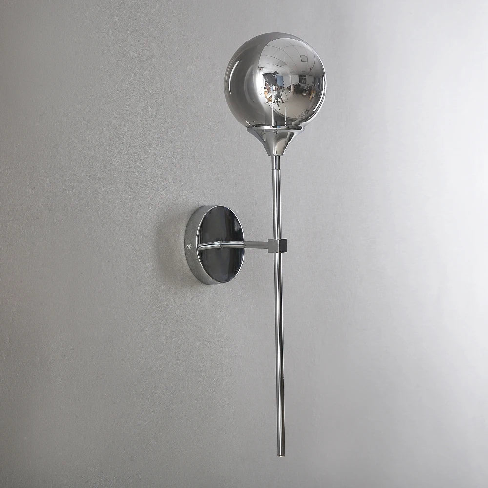 DecorBites™ Gold Glass Wall Lamp LED Light for Kitchen Bathroom Mirror Indoor Lighting
