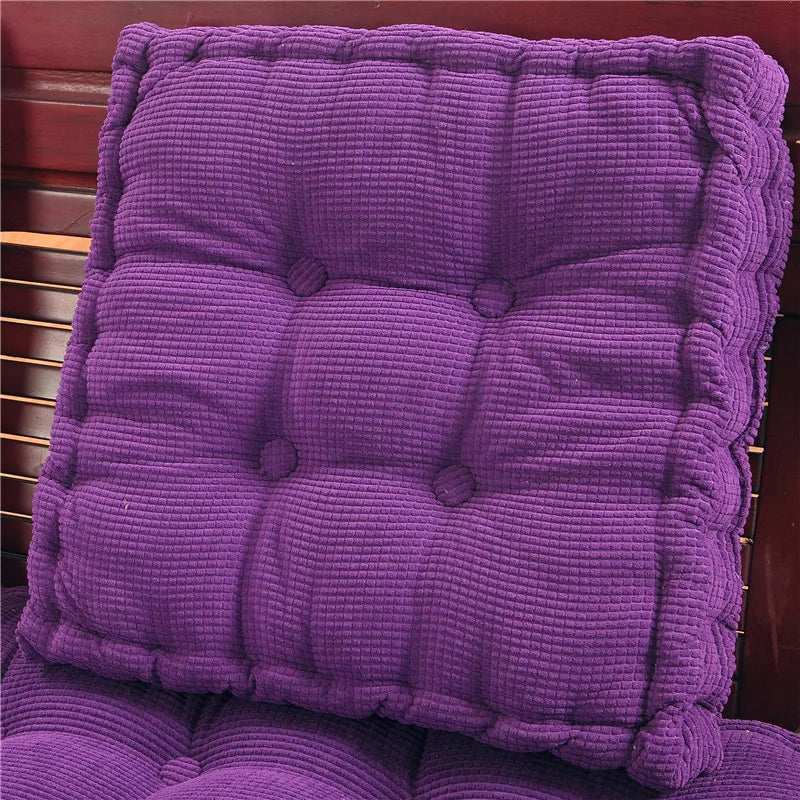 DecorBites™ Indoor Bench Seat Cushion for Backrest Chair Sofa - Thick and Long Pad