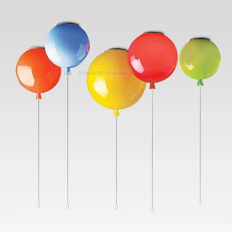 DecorBites™ Acrylic Balloon Ceiling Lights: Modern Nordic Living Room Bedroom Lighting Fixture