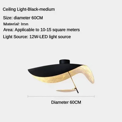 DecorBites™ LED Flying Saucer Chandelier - Modern Ceiling Light for Living Room & Bar