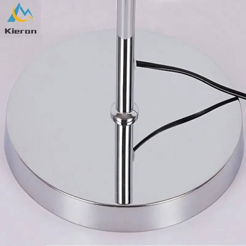 DecorBites™ Crystal LED Feather Floor Lamp for Modern Nordic Living Room Decor