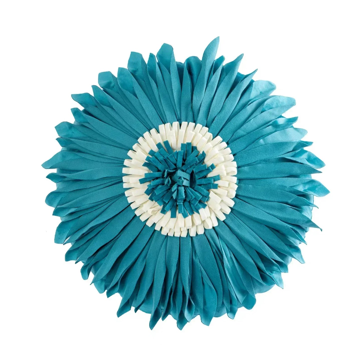 DecorBites™ Geometric Tufted Tassel Cushion Cover Cotton Canvas Fall Pillow Cover