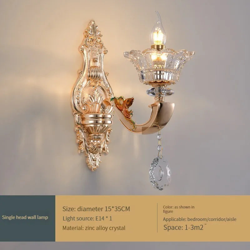 DecorBites™ Crystal Chandelier Ceiling Light for Living, Dining, and Bedroom
