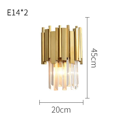 DecorBites™ Black Gold Crystal Oval LED Hanging Chandelier Lighting Fixture
