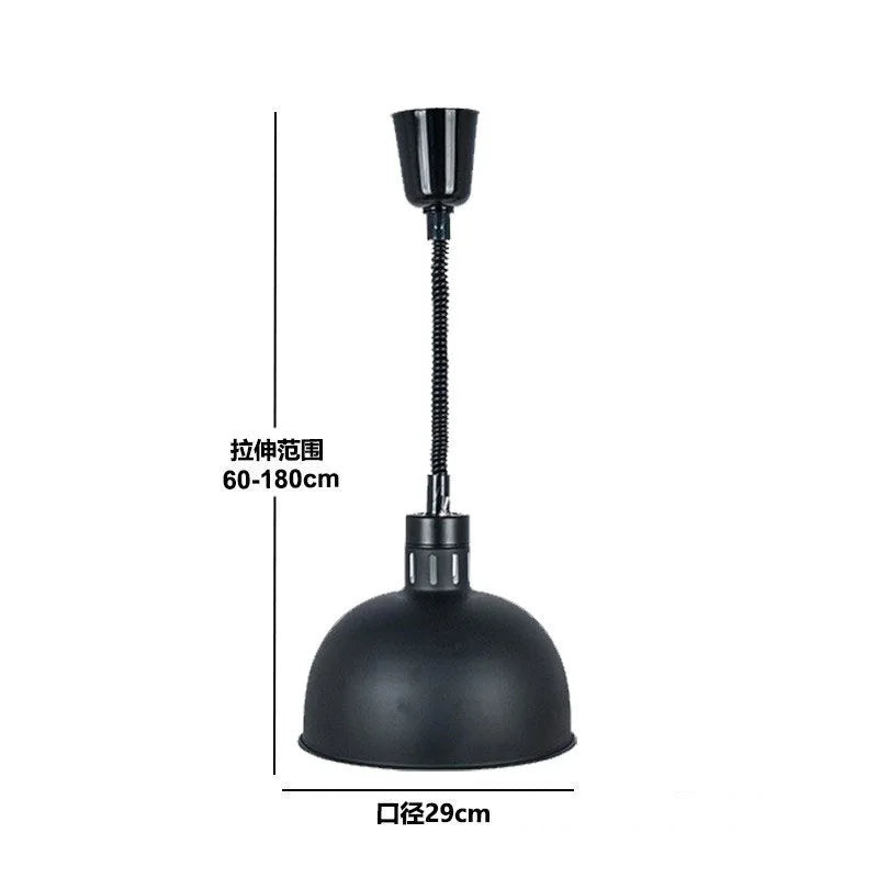 DecorBites™ Electric Telescopic Heat Lamp for Food Preservation in Restaurants