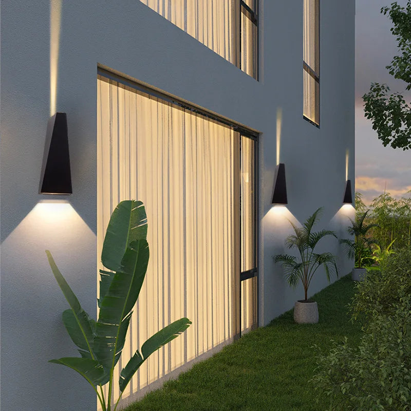 DecorBites™ LED Wall Light Waterproof IP65 12W Modern Outdoor Indoor Garden Lights