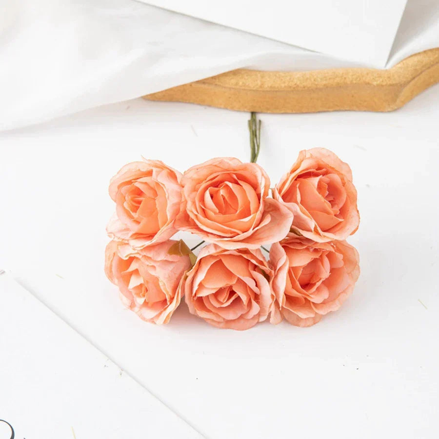DecorBites™ Artificial Rose Bouquet for Christmas, Home Decor, Wedding, Garden Arch