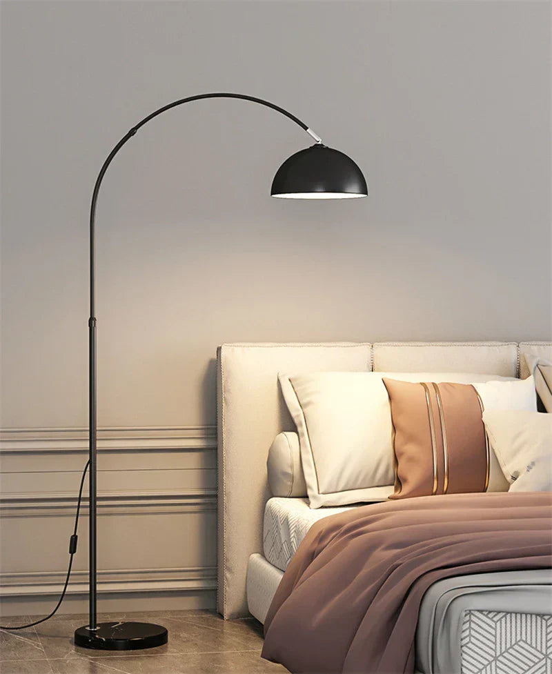 DecorBites™ LED Marble Base Floor Lamp for Modern Living Room & Bedroom Lighting