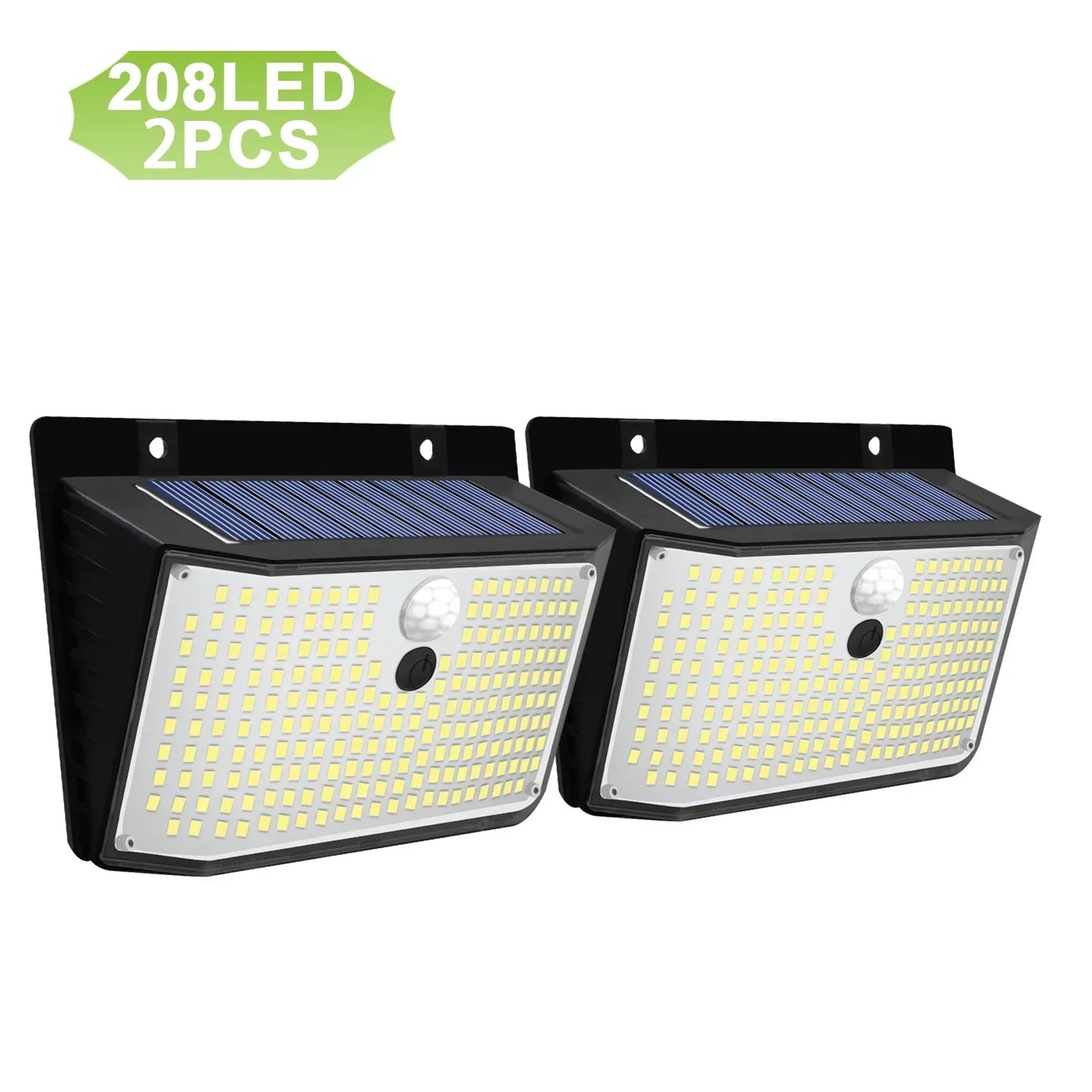 DecorBites™ 208 LED Solar Outdoor Motion Sensor Lights 3 Mode Wireless Waterproof Security