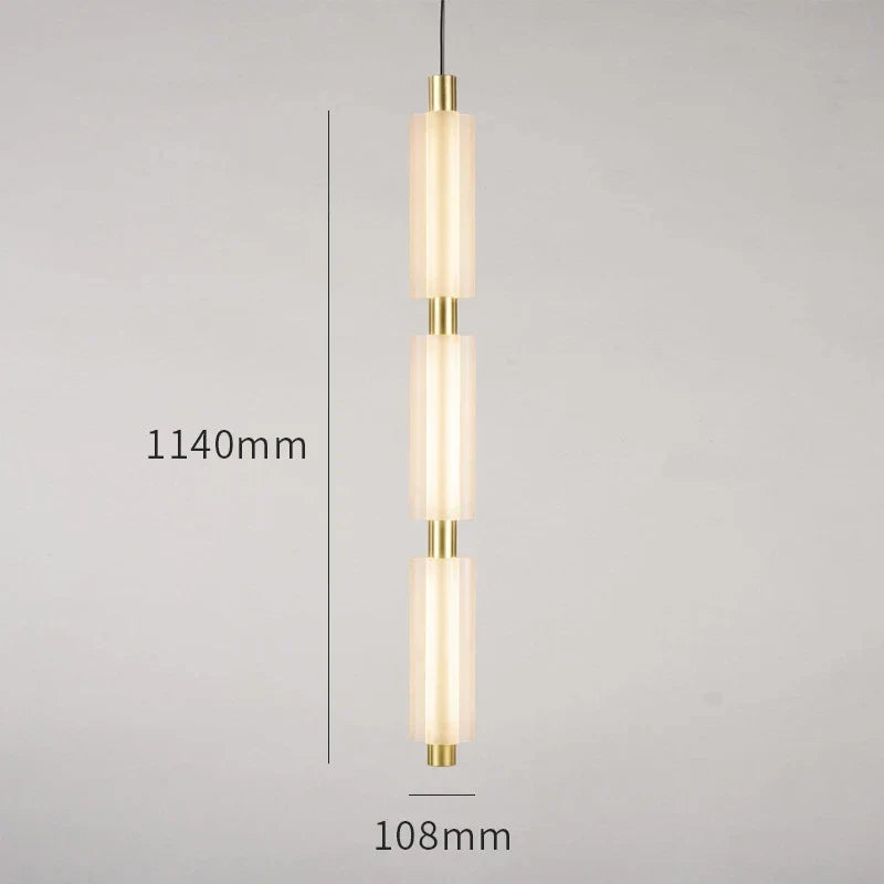DecorBites™ Acrylic Minimalist Pendant Lights | Contemporary LED Bedside Lamp for Restaurant and Industrial Decor