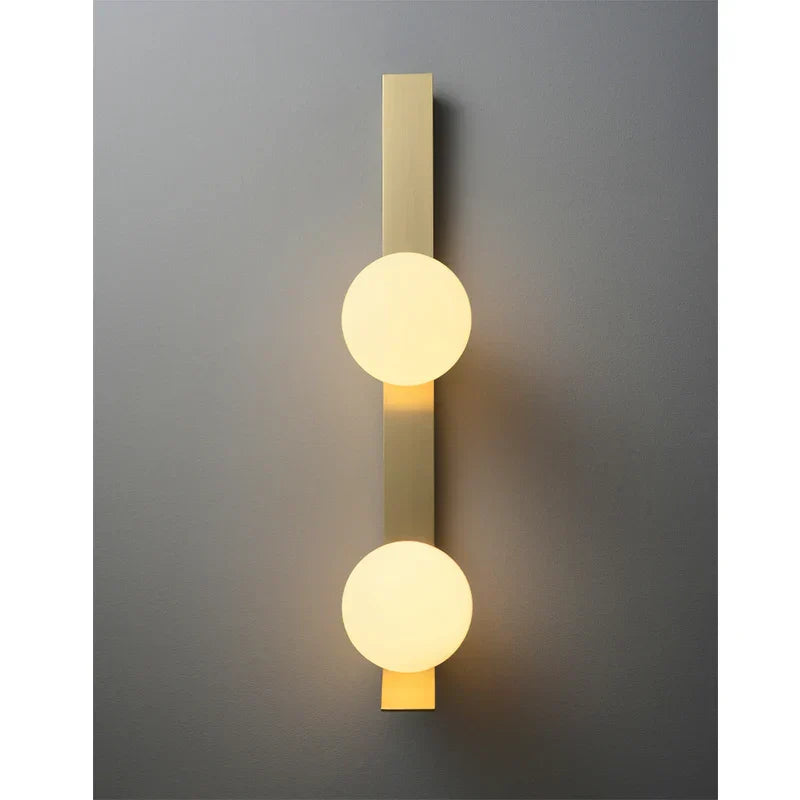 DecorBites™ Glass Ball Nordic Wall Lamp for Living Room Bedside Study Balcony