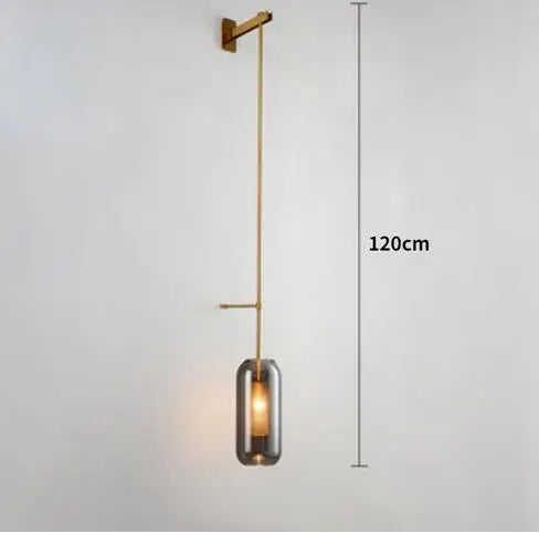 DecorBites™ Glass Wall Art Light: Modern Loft Style Decor for Living Room, Bathroom, Dining Room