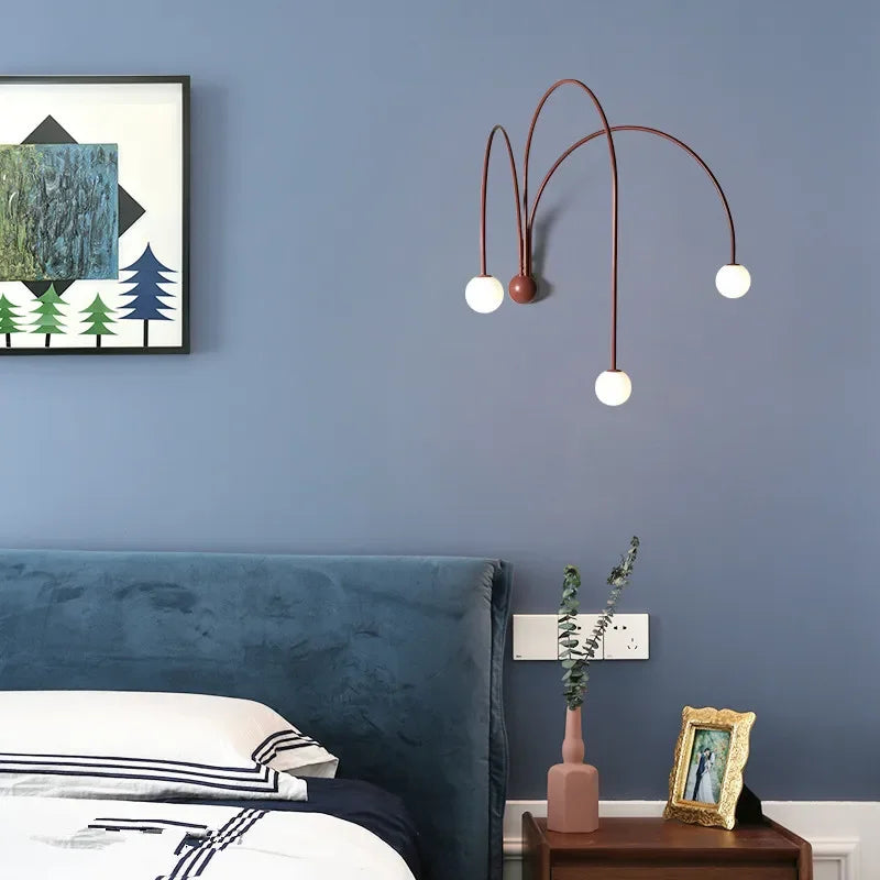 DecorBites™ Glass Ball Modern Wall Lamp for Living Room & Bedroom