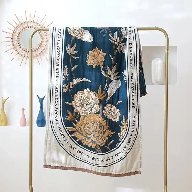 DecorBites™ Cotton Bath Towel - Soft & Absorbent 80x160cm - Large & Luxurious
