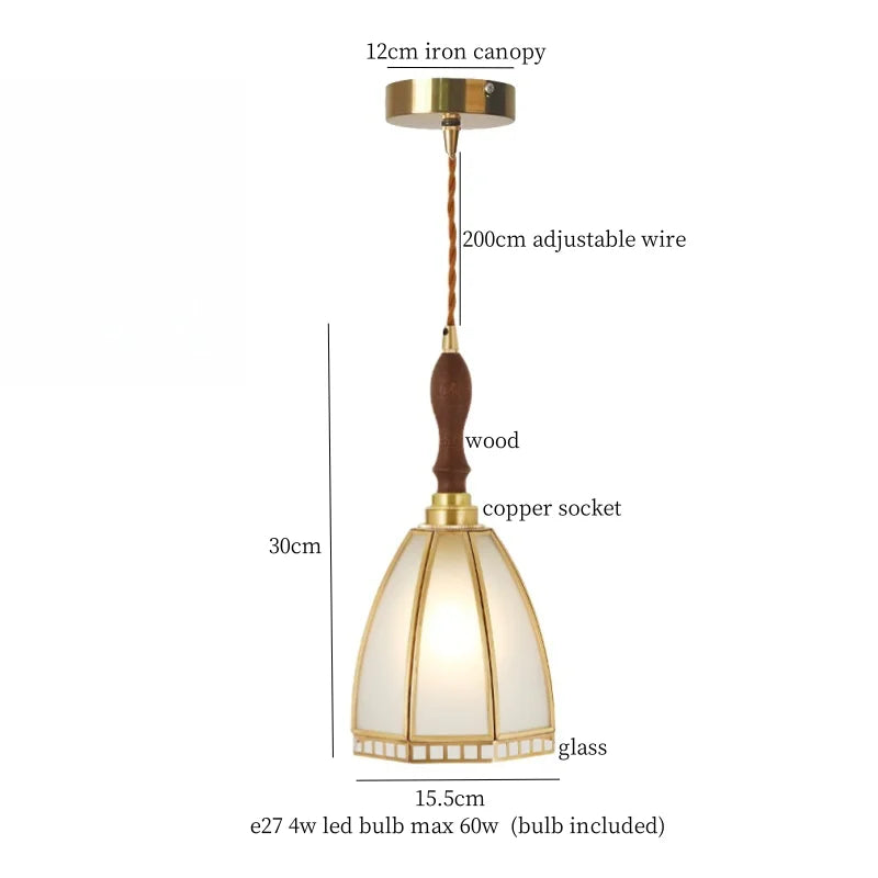 DecorBites™ Bubble Glass LED Hanging Light Minimalism Pendant Lamps
