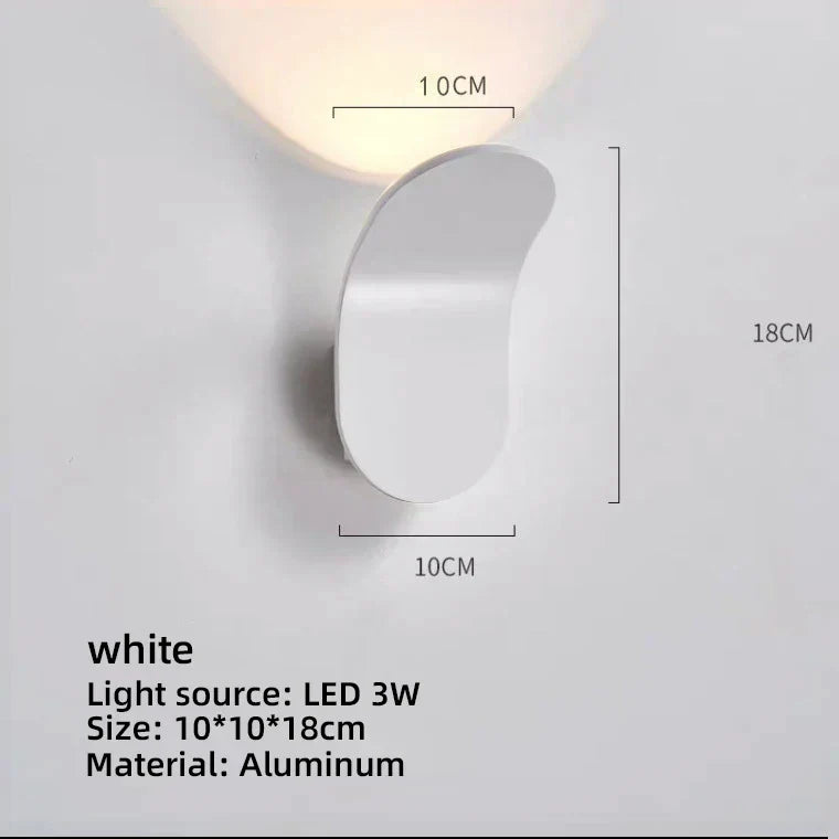 DecorBites™ LED Wall Lamps: Modern, Nordic Design for Living Room, Bedroom, Bathroom, Corridor, Balcony.