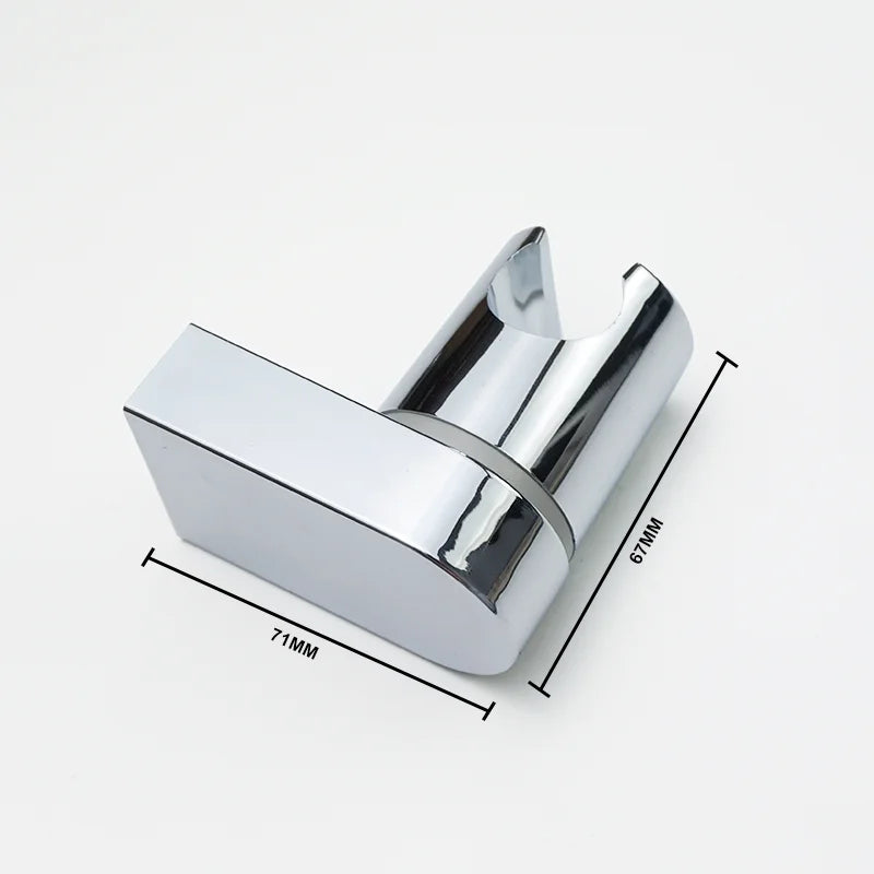 DecorBites™ Gold ABS Shower Head Holder Stand Rotatable Bracket Bathroom Accessories