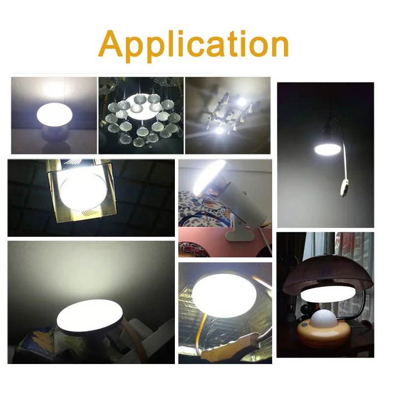 DecorBites™ LED Indoor Ceiling Lamp, Round Super Bright Living Room Light Bulb