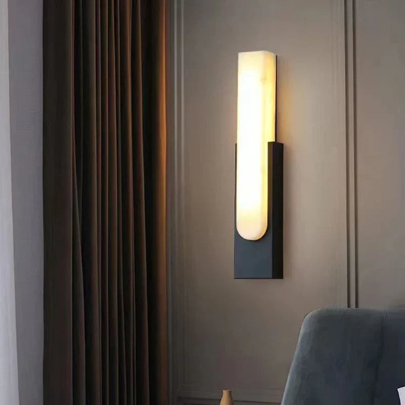 DecorBites™ 7W LED Marble Wall Lamp - Modern Nordic Gold Sconces for Stylish Indoor Lighting