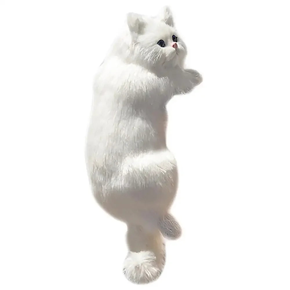 DecorBites™ Cat Dog Plush Ornaments Dolls for Home Decor & TV, Realistic Pet Figurines