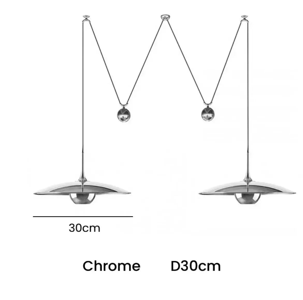 DecorBites™ LED Pendant Lighting for Bedroom and Dining Room