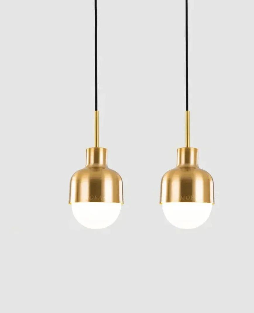 DecorBites™ Gold Iron Pendant Light for Kitchen Dining Room Restaurant Decor