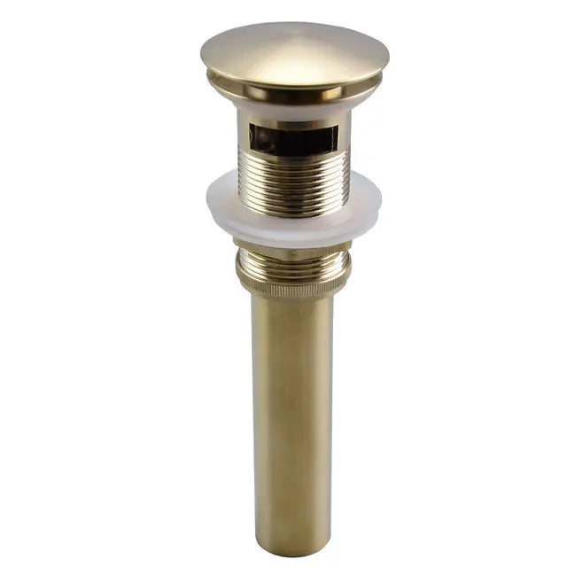 DecorBites™ Brushed Gold Black Stainless Steel Bathroom Faucet Hot Cold Basin Tap Sink Mixer