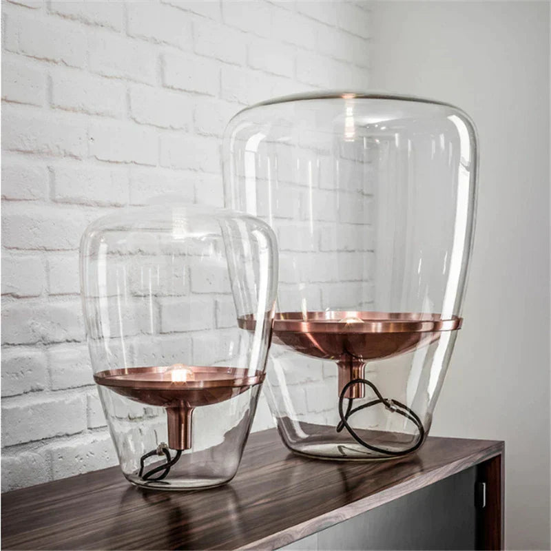 DecorBites™ Balloons LED Glass Table Lamp for Home Office Nordic Decor Lighting Fixtures
