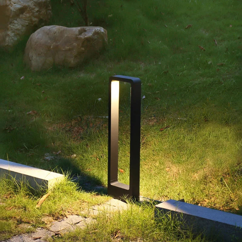 DecorBites™ LED Lawn Lamp: Waterproof 10W Modern Aluminum Garden Light for Villa Courtyard Landscape and Bollards