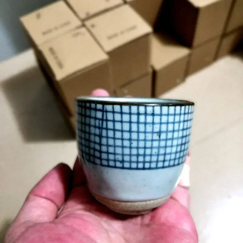 DecorBites™ Japanese Porcelain Coffee Tea Ceramic Cup Mug Drinkware Pottery Water Wine