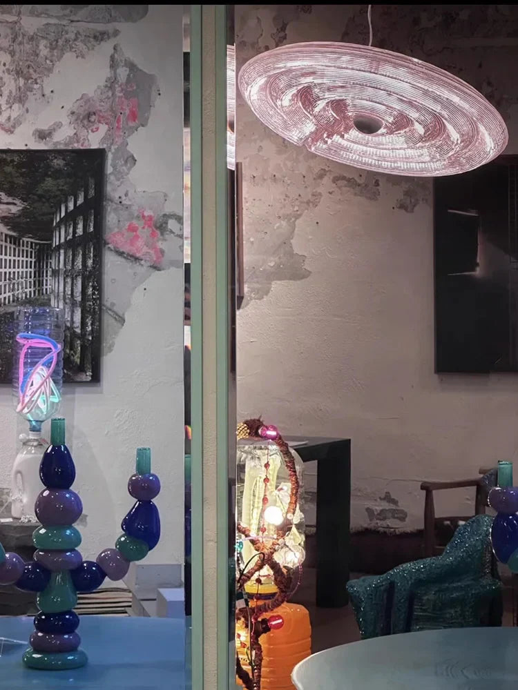 DecorBites™ Glass Wall Lamp Dimmable LED Modern Light Fixture for Living Room