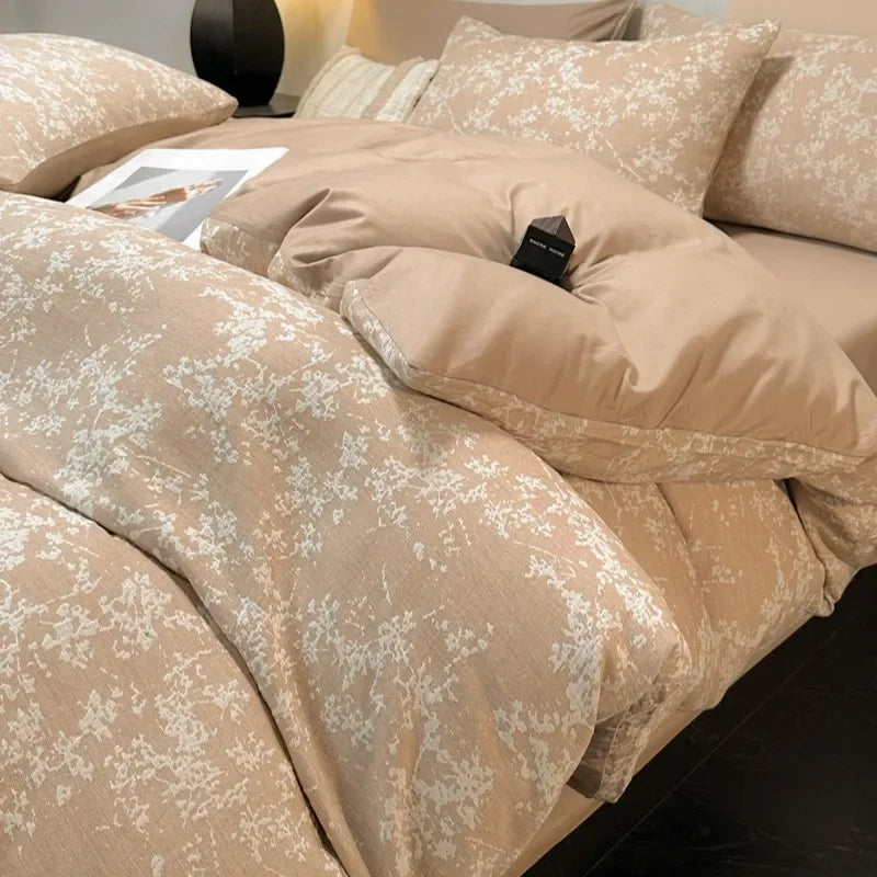 DecorBites™ Cotton Three-Layer 3Pcs Bedding Set - Soft, Breathable, and Comfortable