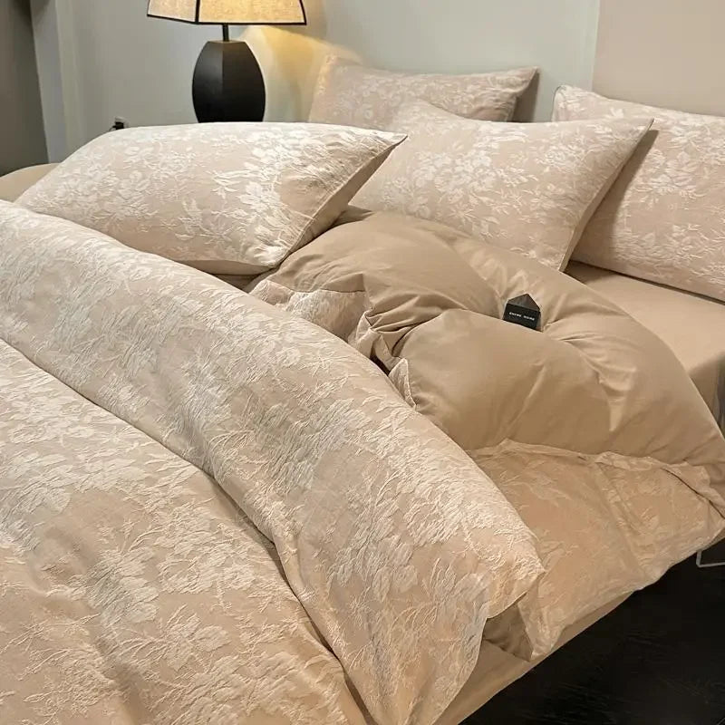 DecorBites™ Cotton Three-Layer 3Pcs Bedding Set - Soft, Breathable, and Comfortable