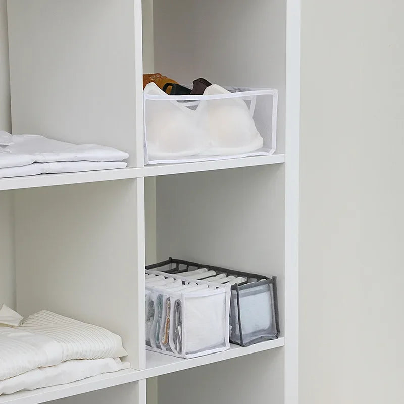DecorBites™ Bra & Underwear Organizer Box Set for Wardrobe Storage