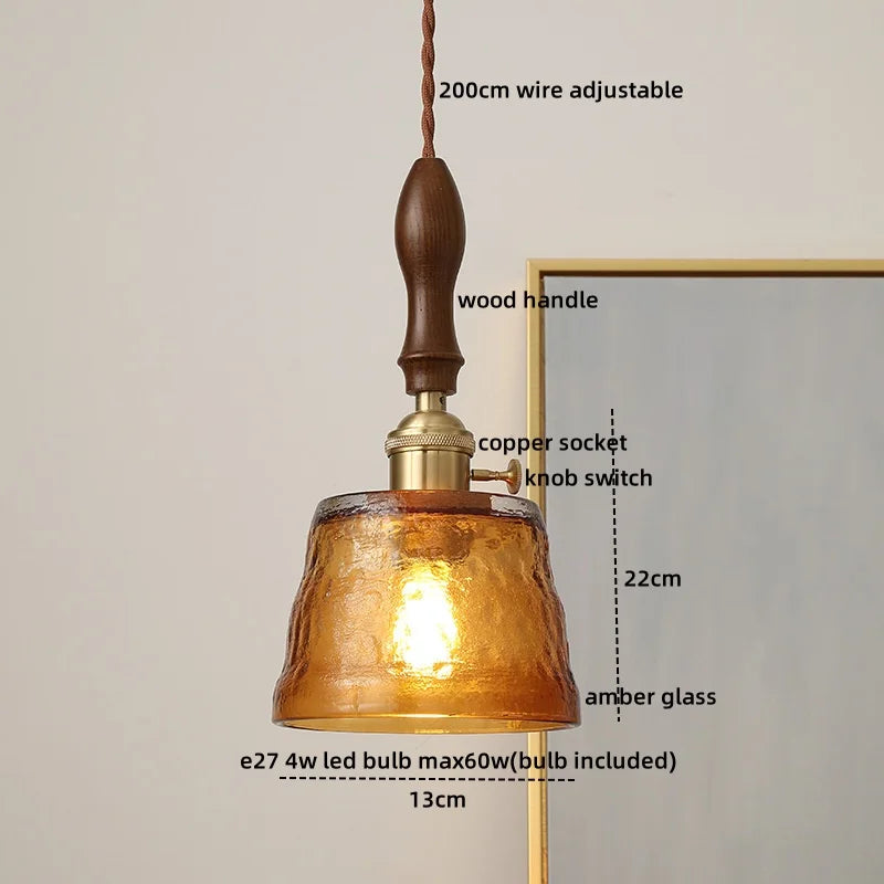 DecorBites™ Ceramic LED Pendant Light Nordic Modern Hanging Lamp for Home Decor