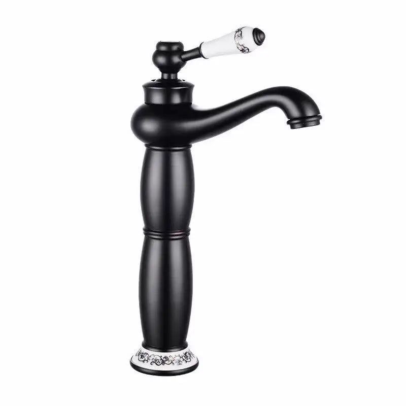 DecorBites™ Antique Bronze Brass Basin Faucet - Luxury Europe Style Mixer Tap