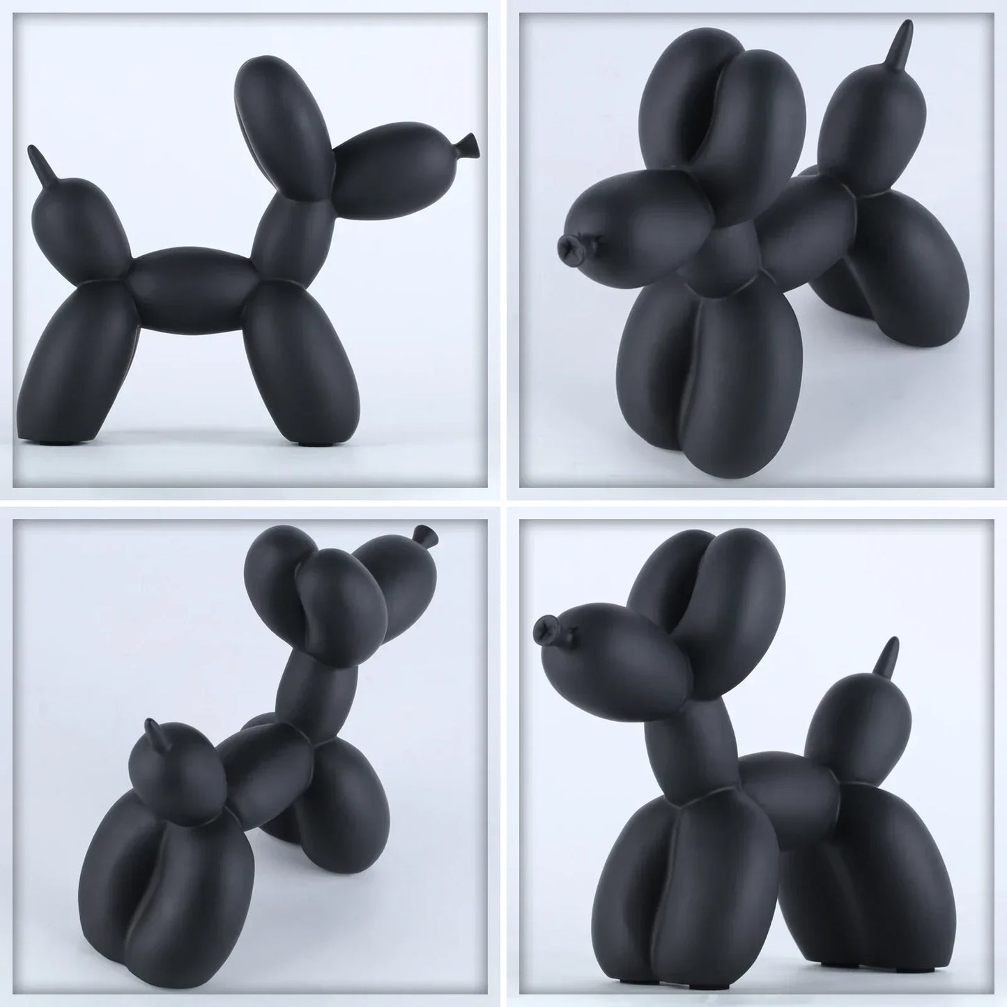 DecorBites™ Balloon Dog Sculpture: Modern Resin Home Decor Nordic Animal Figurine