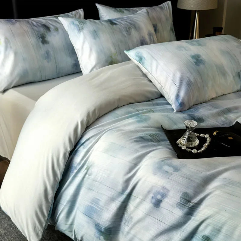 DecorBites™ Cotton Bedding Set Single Double Size Comforter Cover Sets