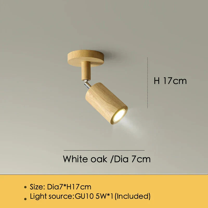 DecorBites™ Adjustable GU10 LED Ceiling Lamp for Home Lighting