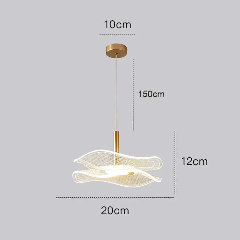 DecorBites™ LED Pendant Lamp - Nordic Style Indoor Lighting Fixture for Home Decor