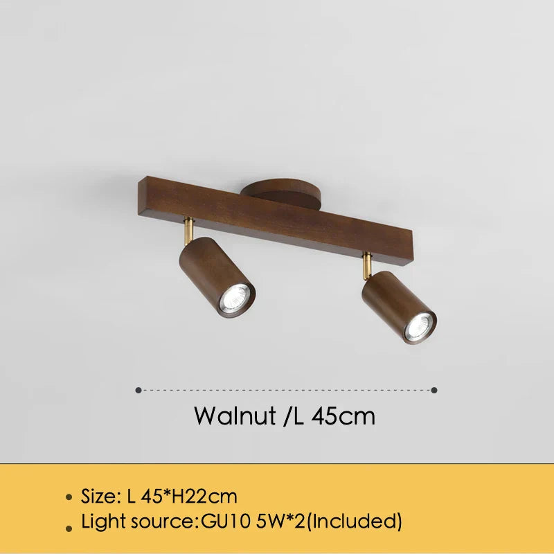 DecorBites™ Adjustable GU10 LED Ceiling Lamp for Home Lighting