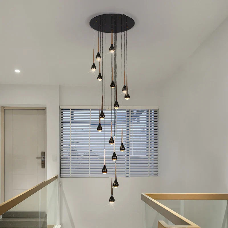 DecorBites™ Luxe Loft Chandelier: Nordic Modern Style for Living Room, Hotel, or Apartment