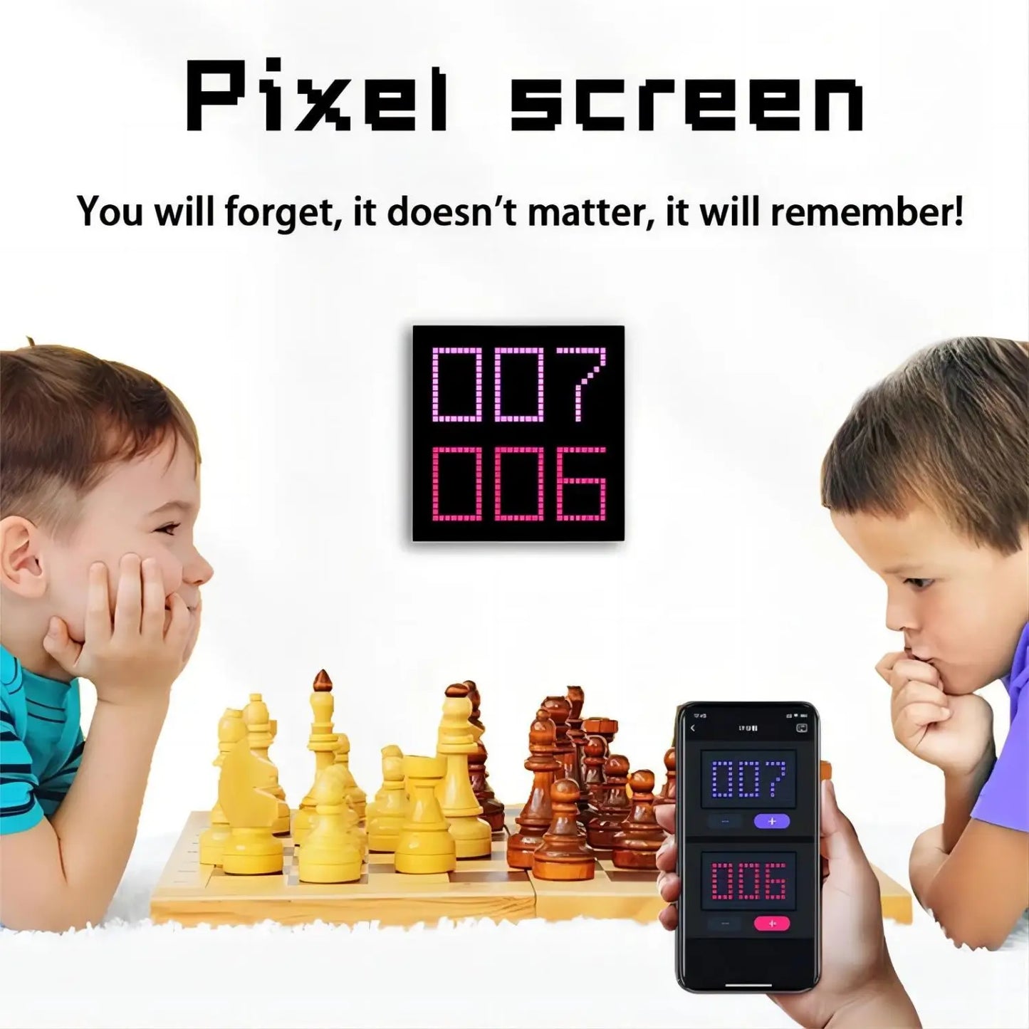 DecorBites™ 32X32 LED Pixel Display Screen for Gaming Decoration and Business Advertisement