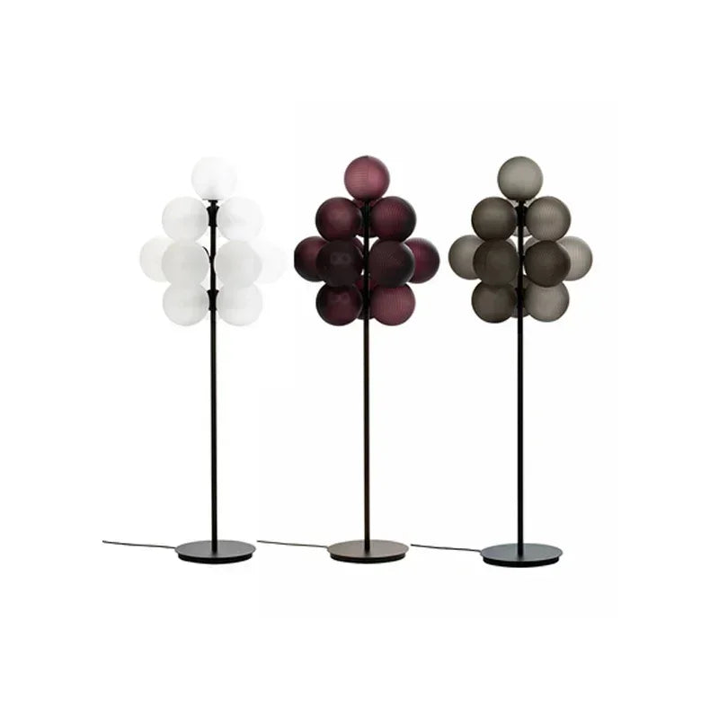 DecorBites™ Bubble Glass LED Floor & Table Lamp Set for Modern Living Room & Bedroom
