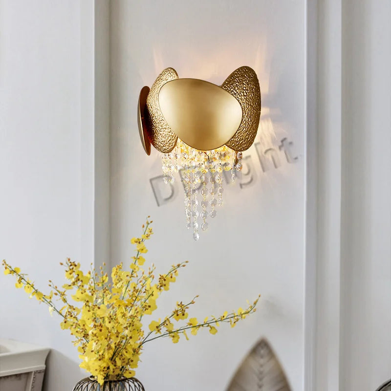 DecorBites™ Crystal Tassels LED Pendant Chandelier - Modern Luxury Home Decor