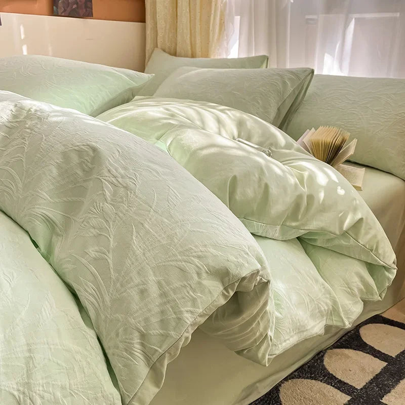 DecorBites™ Cotton Three-Layer 3Pcs Bedding Set - Soft, Breathable, and Comfortable