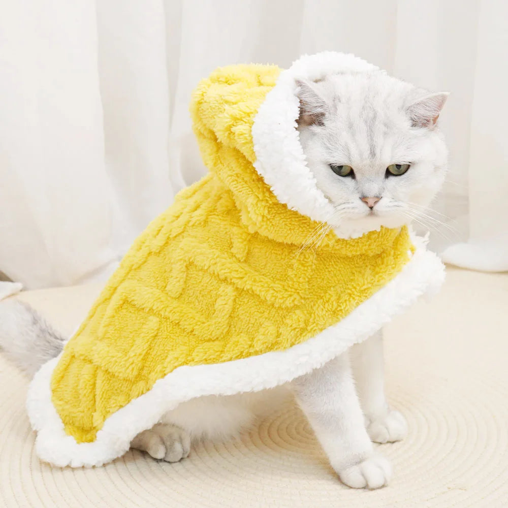 DecorBites™ Cozy Velvet Pet Blanket for Autumn/Winter Comfort