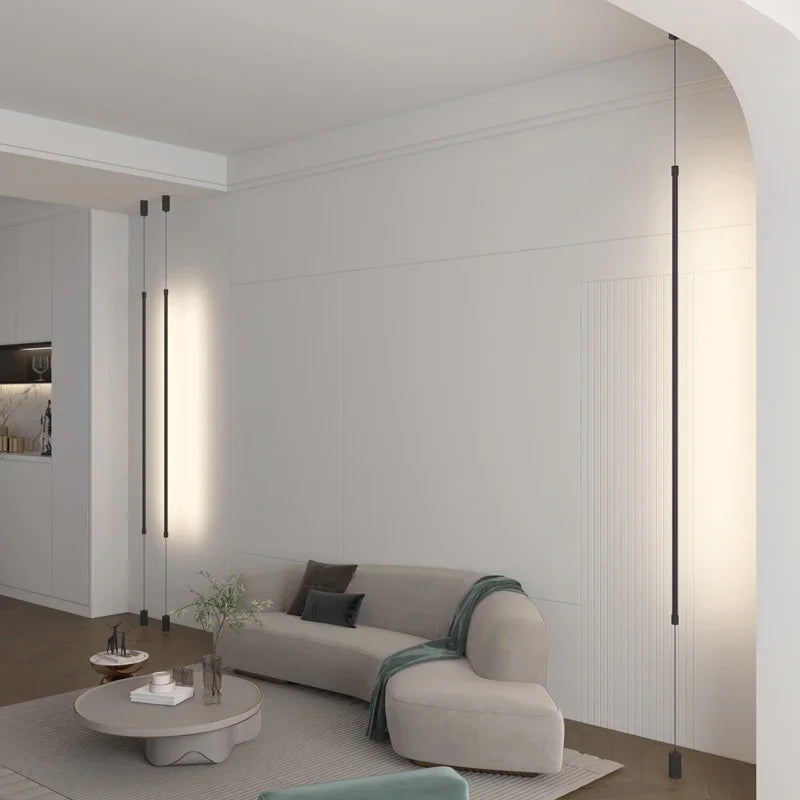 DecorBites™ Black Modern LED Pendant Light for Home Decor and Lighting Solution
