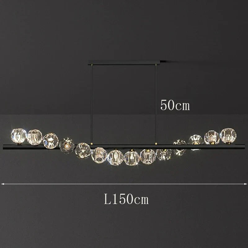 DecorBites™ LED Pendant Light Chandeliers for Modern Living & Dining Room Lighting