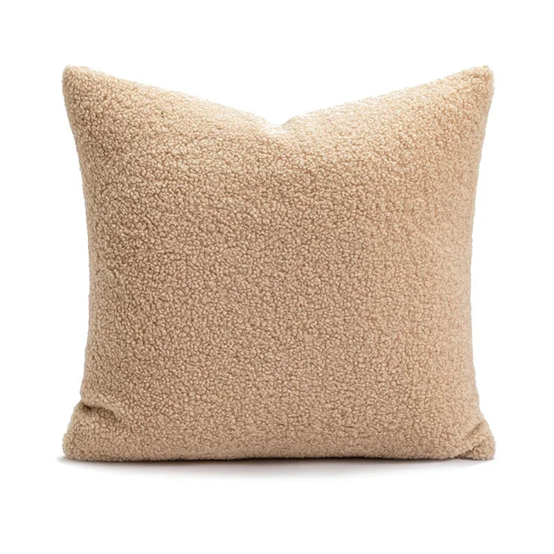 DecorBites™ Cartoon Christmas Pillow Covers: Festive Decor for Sofa - Embroidered Design